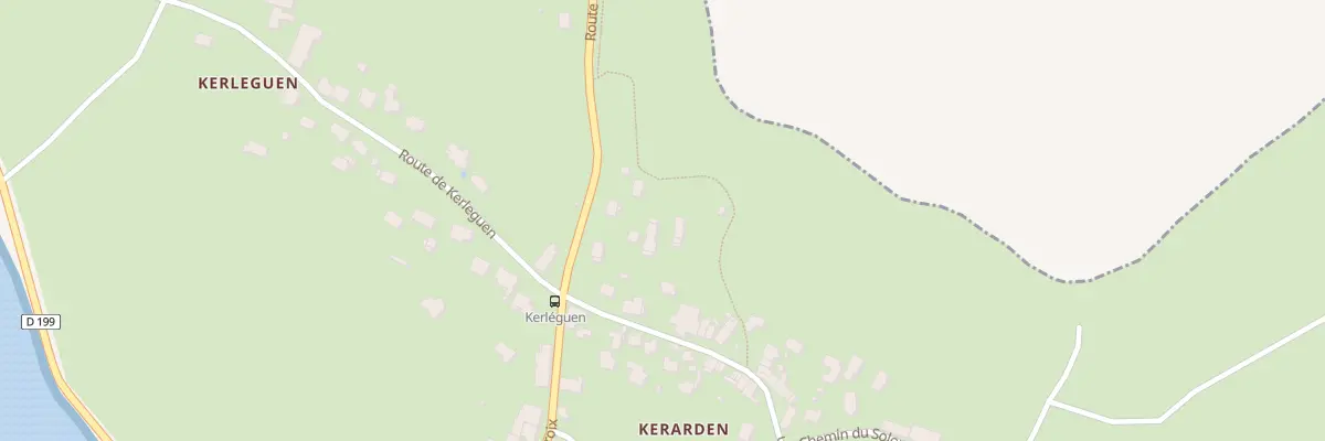Plan du 3B Rue de Kerarden à Séné