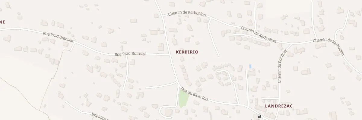 Plan du 7 Rue du Blein Raz à Sarzeau