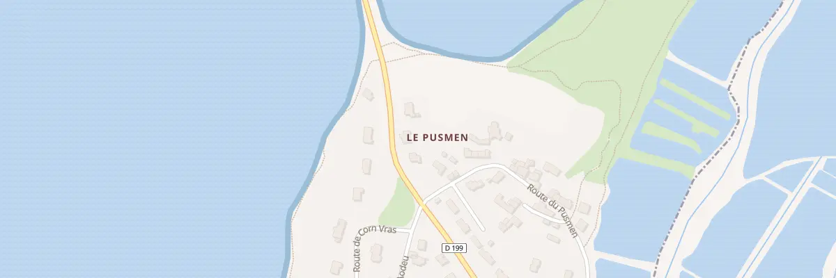 Plan du 42 Rte du Passage à Saint-Armel