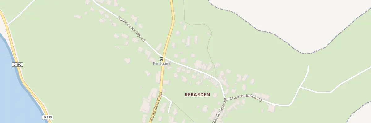 Plan du 3A Rue de Kerarden à Séné
