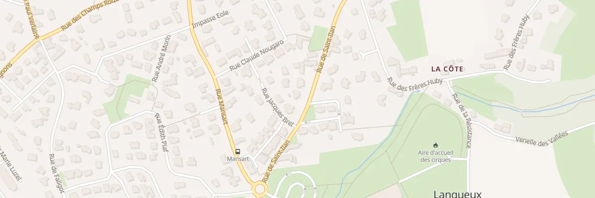 Plan du 28 Rue de Saint-Ilan à Langueux