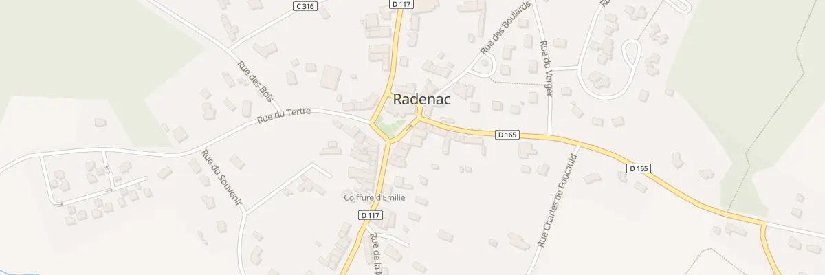Plan du 4 Pl de l’Eglise à Radenac