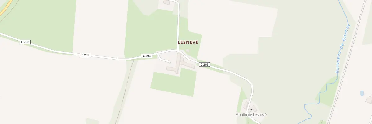 Plan du 4 Rue du Moulin de Lesneve à Saint-Avé