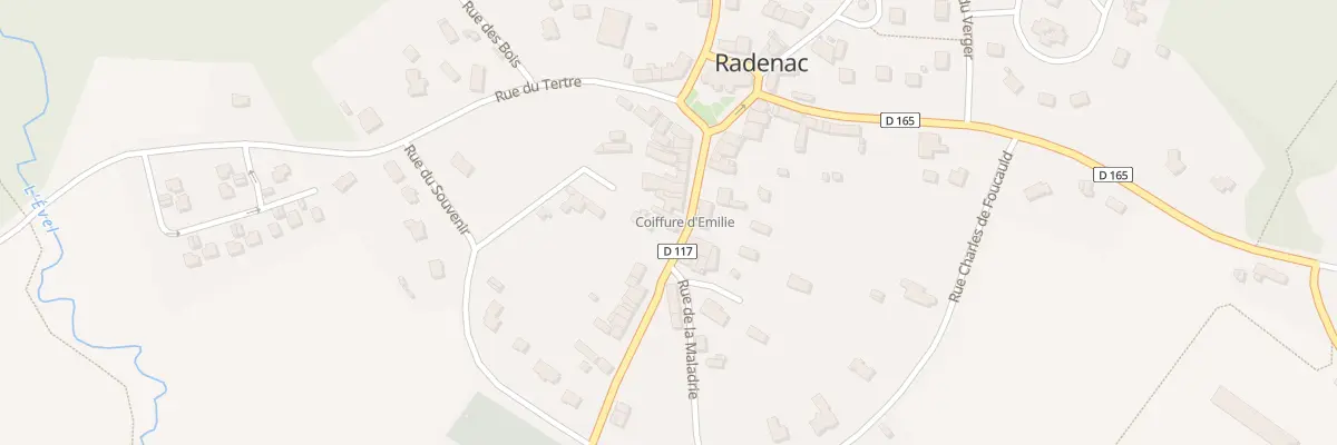 Plan du 14 Rue Anne de Bretagne à Radenac