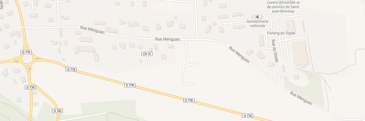 Plan du 6 Rue du Blé Noir à Saint-Jean-Brévelay