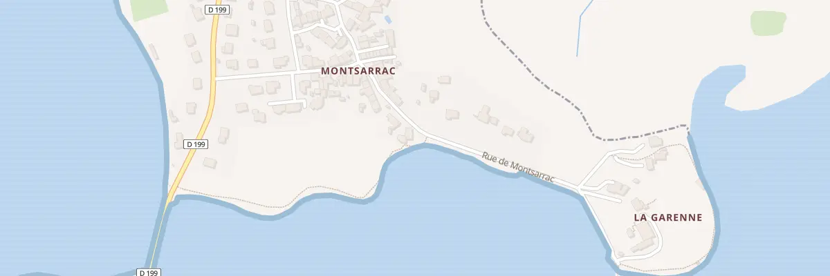 Plan du 40 Rue de Montsarrac à Séné