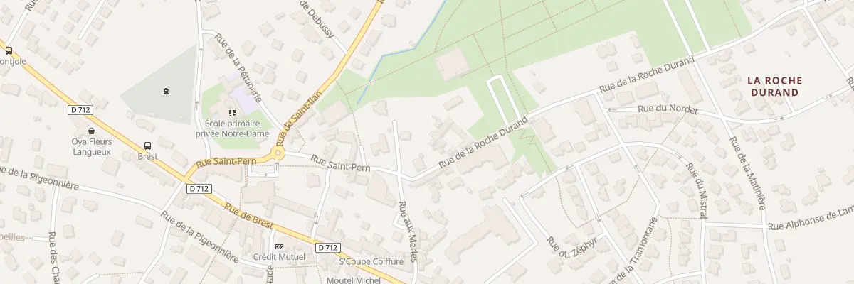 Plan du 4 Rue de la Roche Durand à Langueux