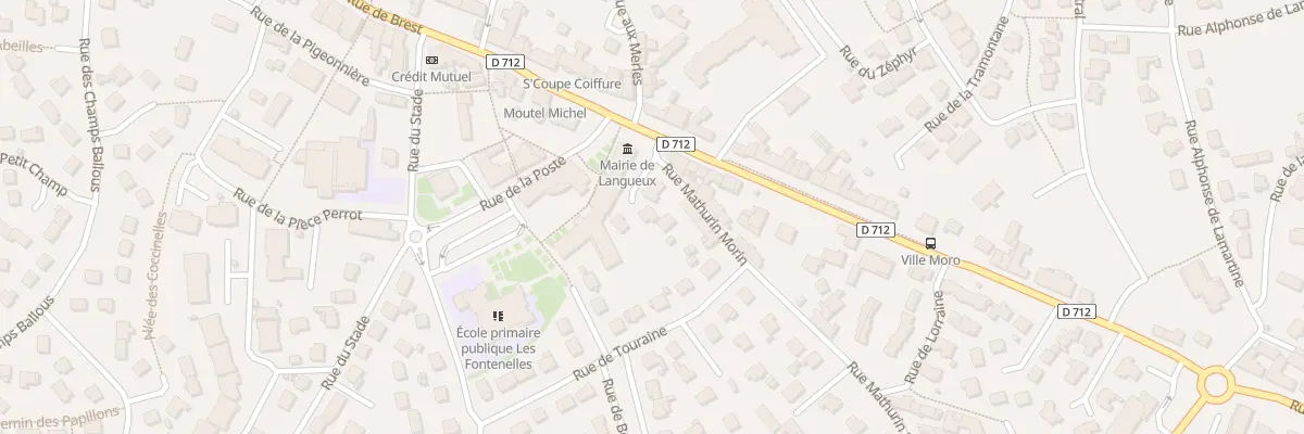 Plan du 2 Imp de la Mairie à Langueux