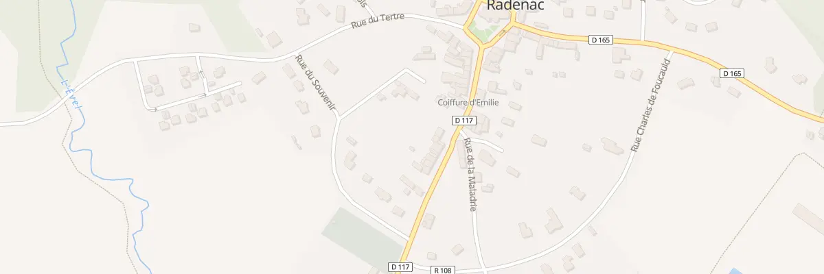 Plan du 30 Rue Anne de Bretagne à Radenac