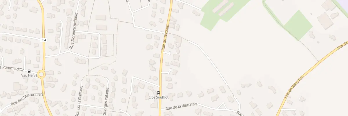 Plan du 9A Rue du Tertrain à Langueux