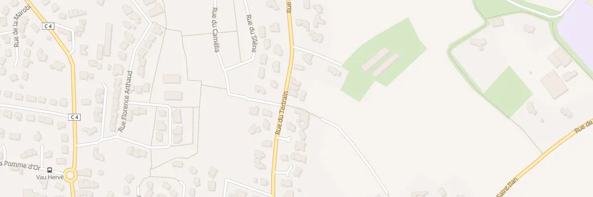Plan du 17 Rue du Tertrain à Langueux