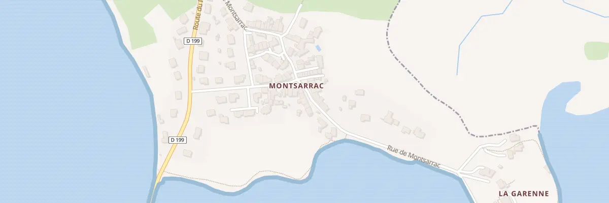 Plan du 30 Rue de Montsarrac à Séné