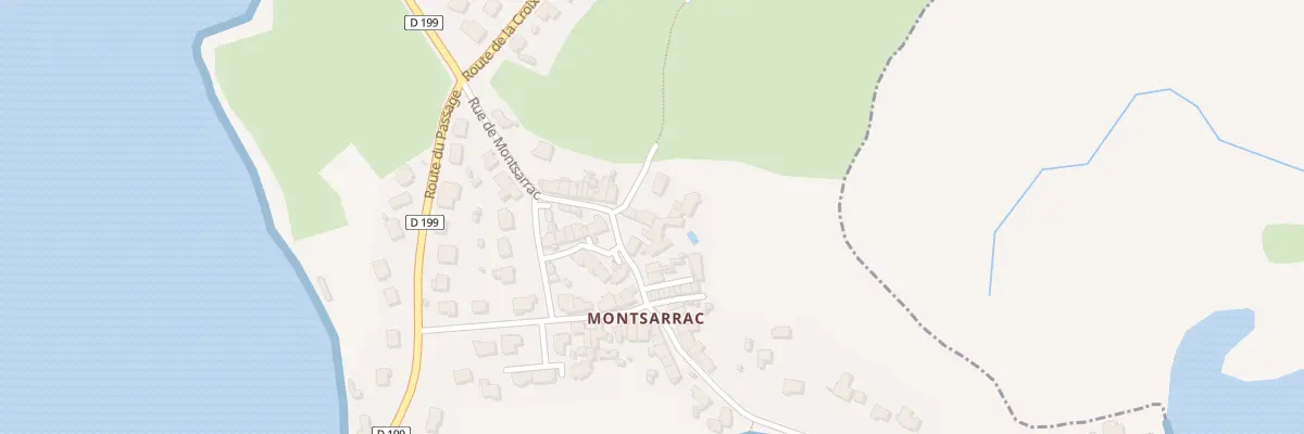 Plan du 29 Rue de Montsarrac à Séné
