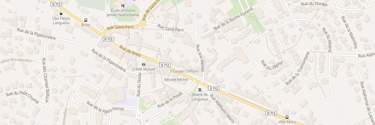 Plan du 3T Rue de Brest à Langueux