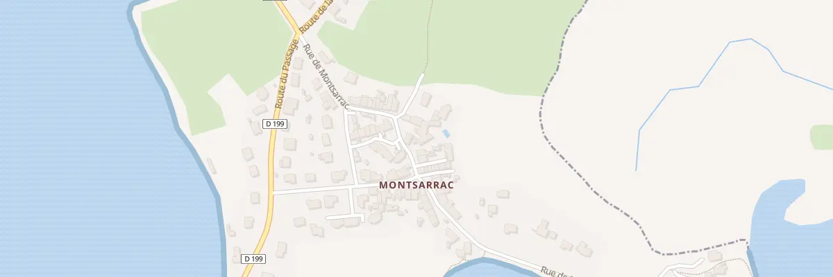 Plan du 33 Rue de Montsarrac à Séné