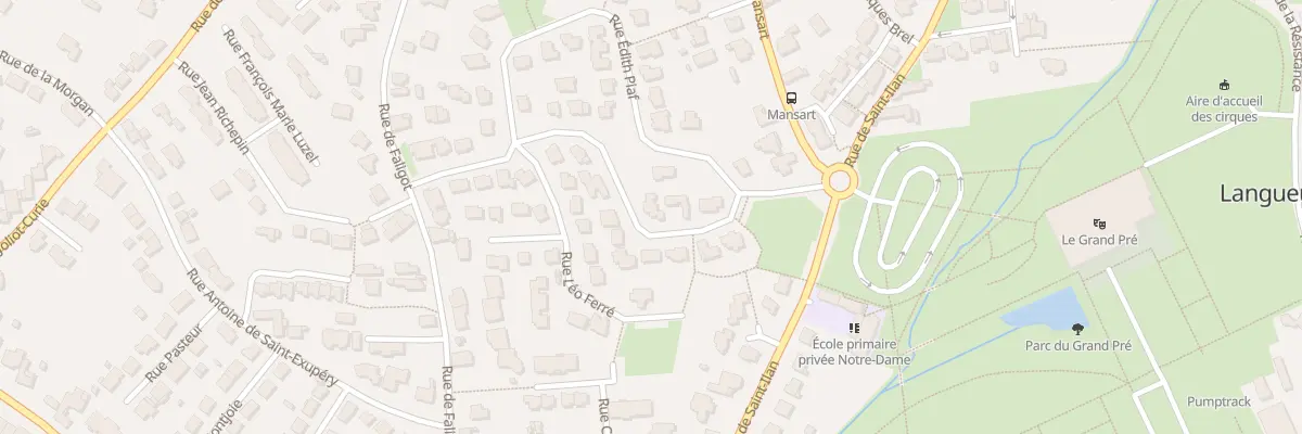 Plan du 35 Rue Edith Piaf à Langueux