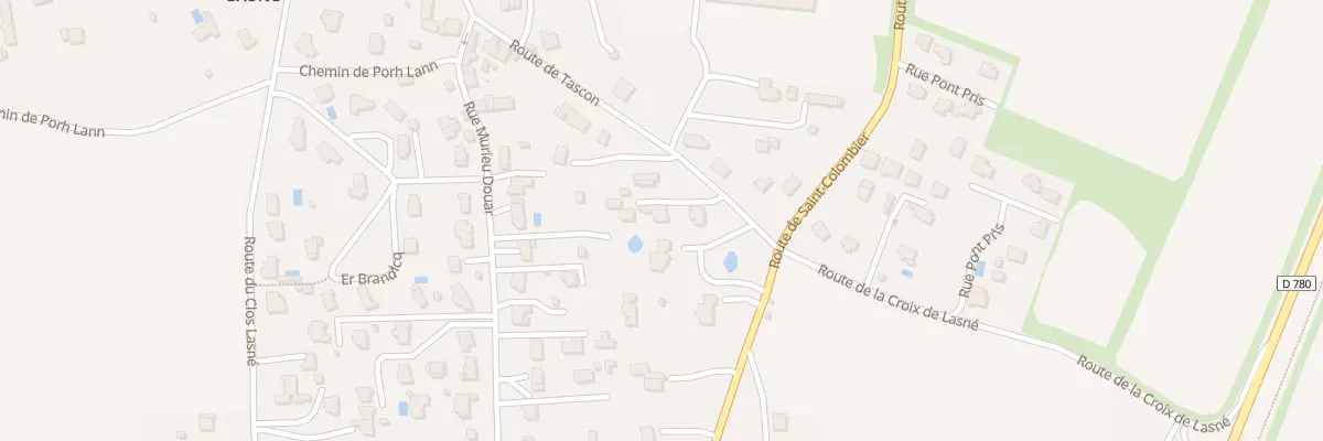 Plan du 3B Rte de Tascon à Saint-Armel
