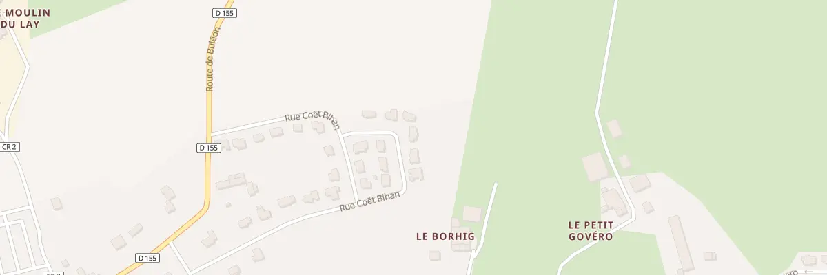 Plan du 10 Res Coët Bihan à Saint-Jean-Brévelay
