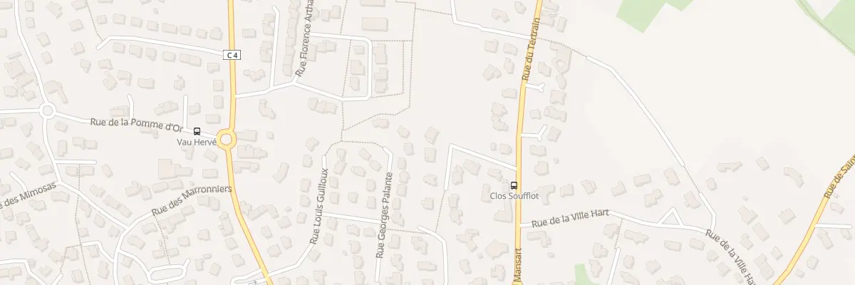 Plan du 9 Rue du Champ Pleven à Langueux
