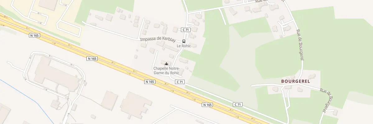 Plan du 53 Rue du Rohic à Vannes