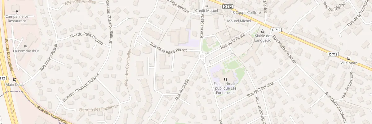 Plan du 15B Rue du Stade à Langueux