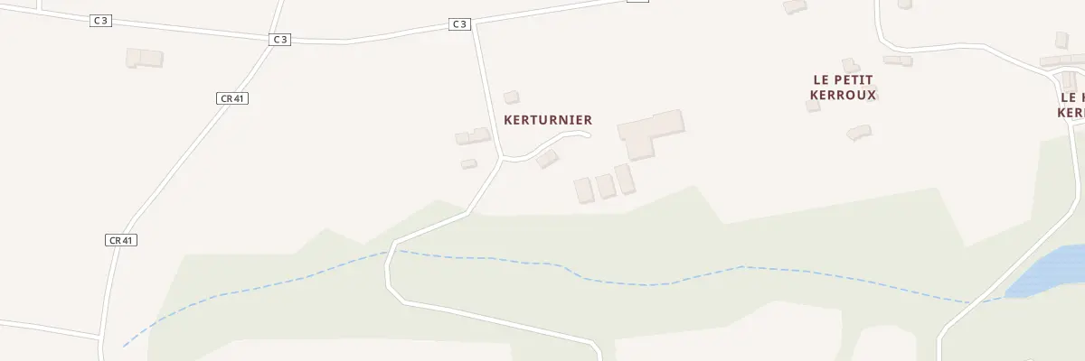 Plan du 5208 Kerturnier à Saint-Jean-Brévelay