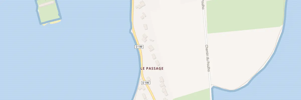 Plan du 84 Rte du Passage à Saint-Armel