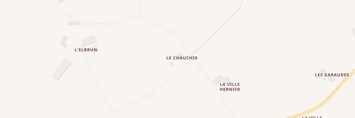 Plan du 1 Le Chauchix à Hénon