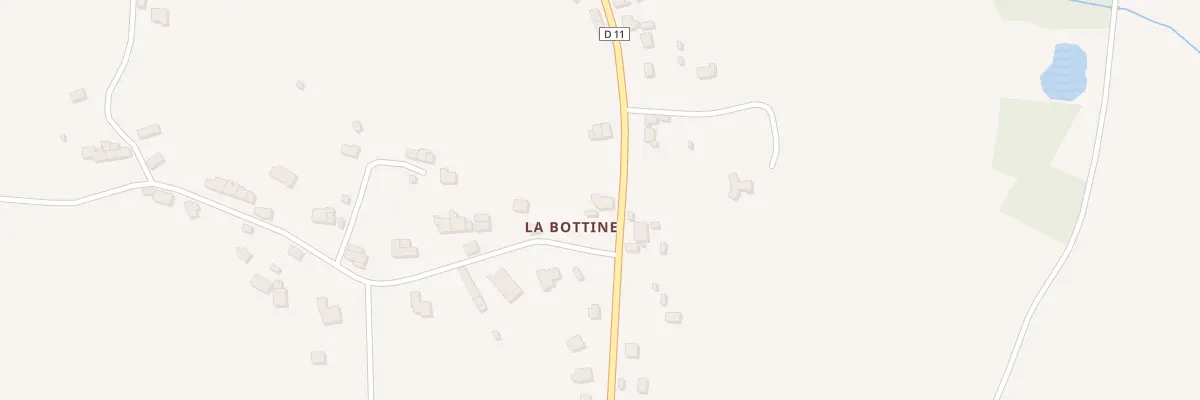 Plan du 16 La Bottine à Radenac