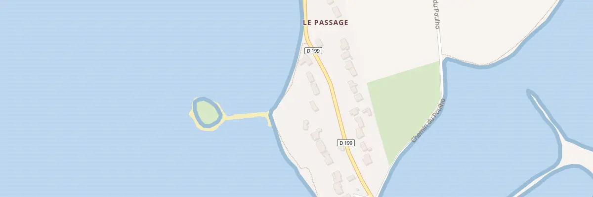 Plan du 77 Rte du Passage à Saint-Armel