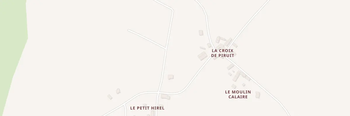 Plan du 6562 La Croix de Piruit à Plédran