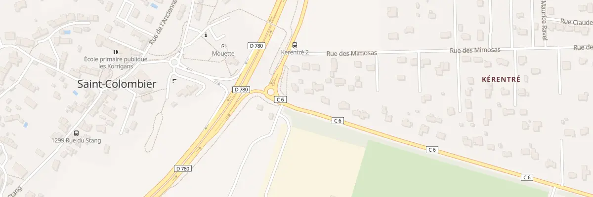 Plan du 9615 Rue de Ker en Treach à Sarzeau