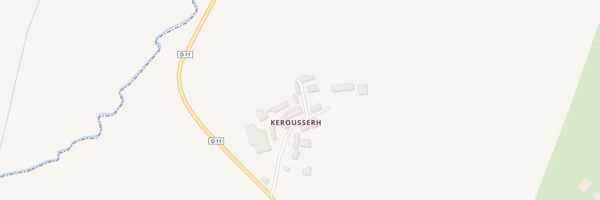 Plan du 6264 Kerousserh Nord à Bignan