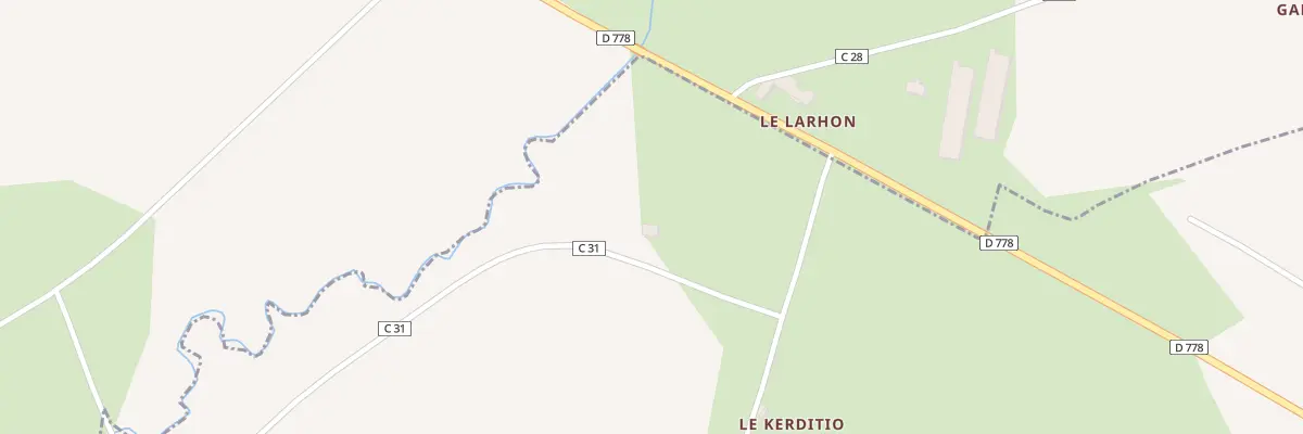 Plan du 23 Le Kerditio à Saint-Barnabé