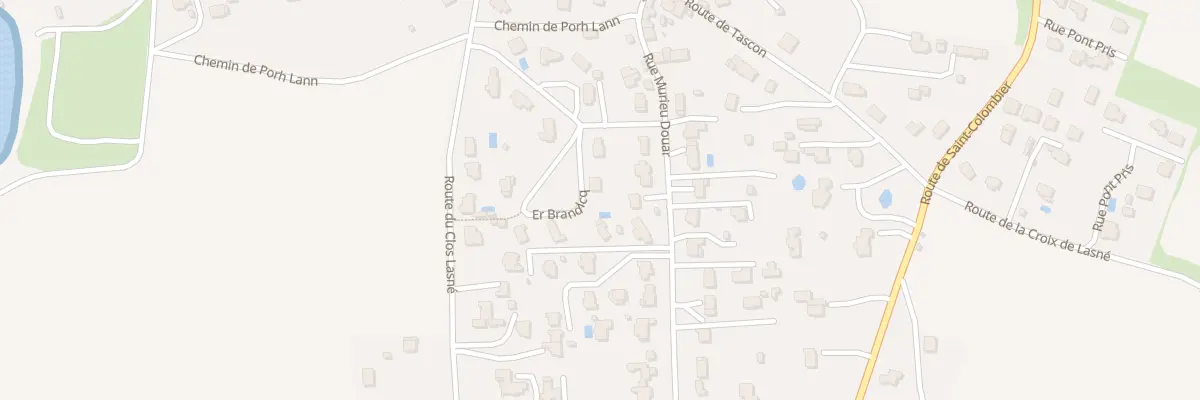 Plan du 16 Lot Er Brandic à Saint-Armel