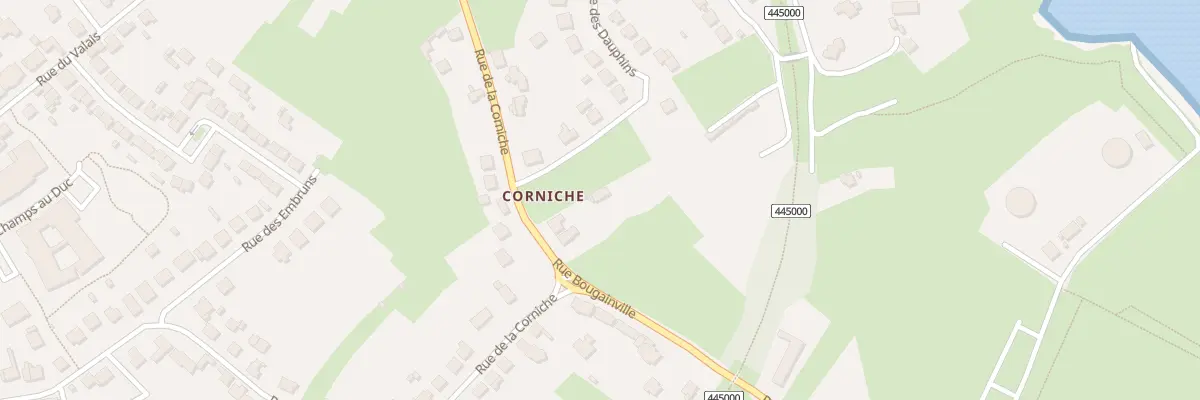 Plan du 84A Rue de la Corniche à Saint-Brieuc
