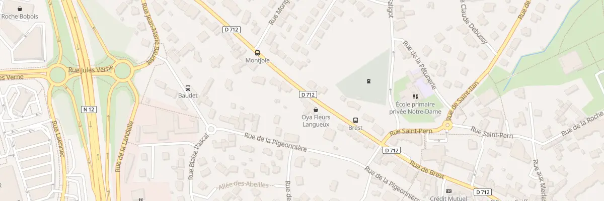 Plan du 52 Rue de Brest à Langueux
