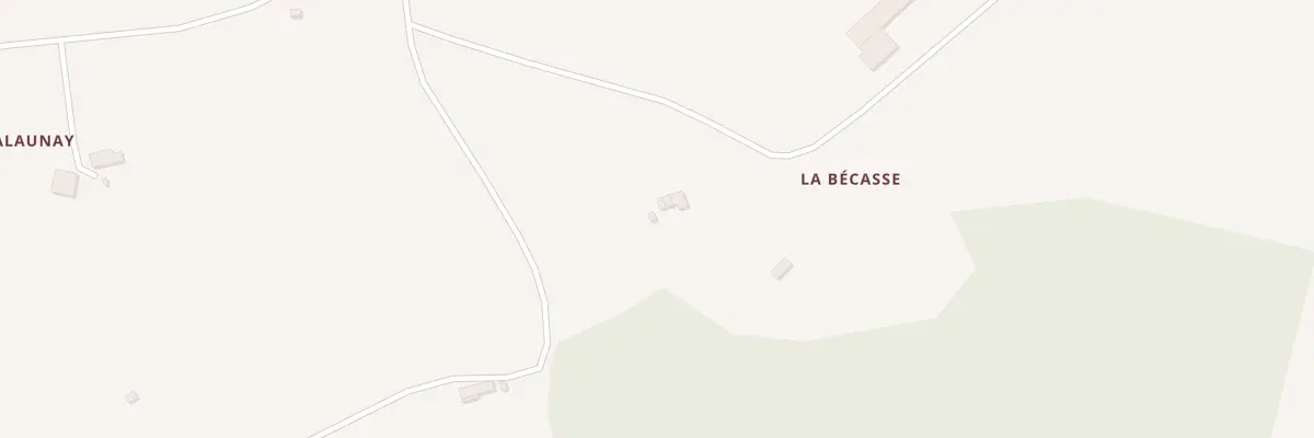 Plan du 74 La Becasse à La Motte