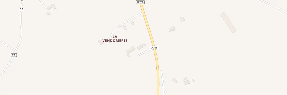Plan du 13 La Vendomerie à La Motte