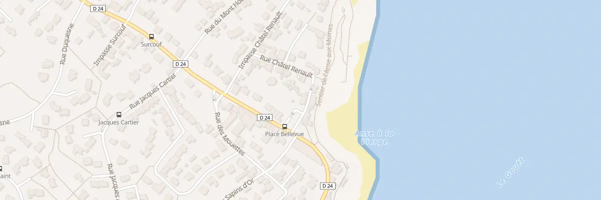 Plan du 1 Rue du Chatel Renault à Plérin