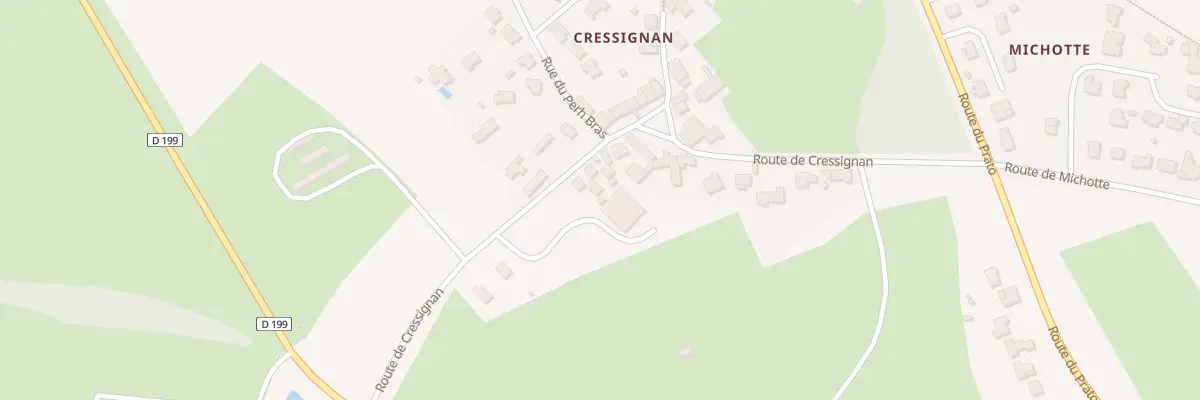 Plan du 26T Rte de Cressignan à Séné