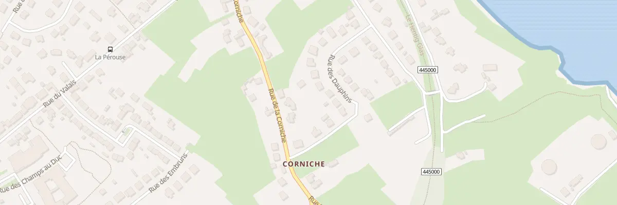 Plan du 90 Rue de la Corniche à Saint-Brieuc