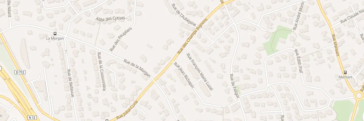 Plan du 5 Rue Jean Richepin à Langueux
