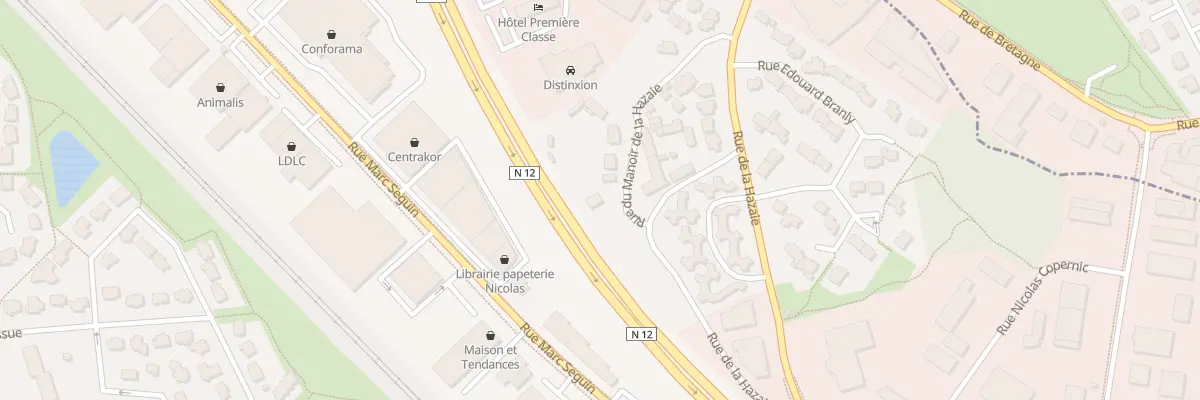 Plan du 11 Rue du manoir de la Hazaie à Trégueux