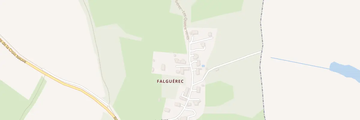 Plan du 25 Che de Falguérec à Séné