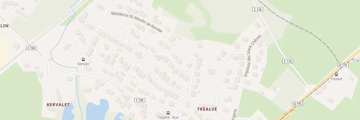 Plan du 21 Res Les Chataigniers à Saint-Avé