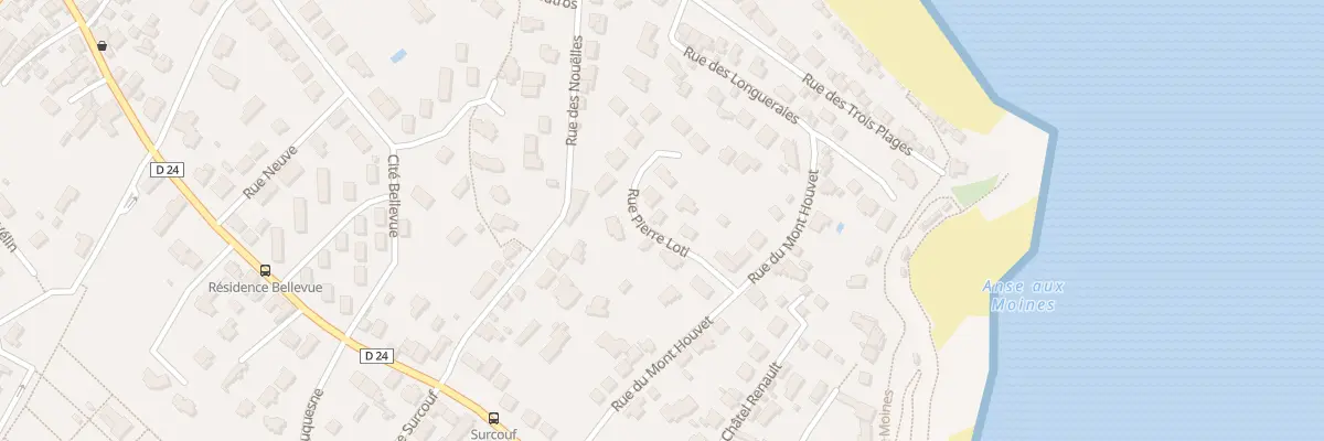 Plan du 10 Rue Pierre Loti à Plérin