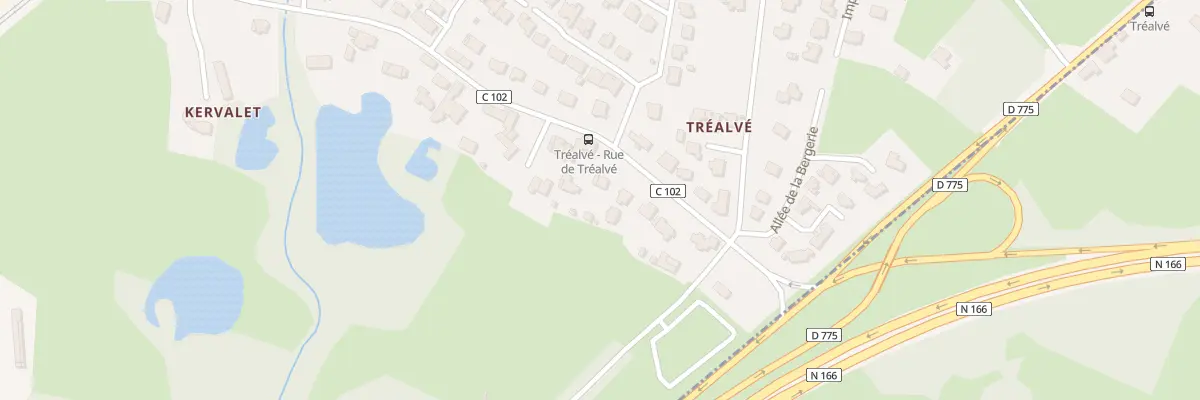 Plan du 34 Rue de Tréalvé à Saint-Avé