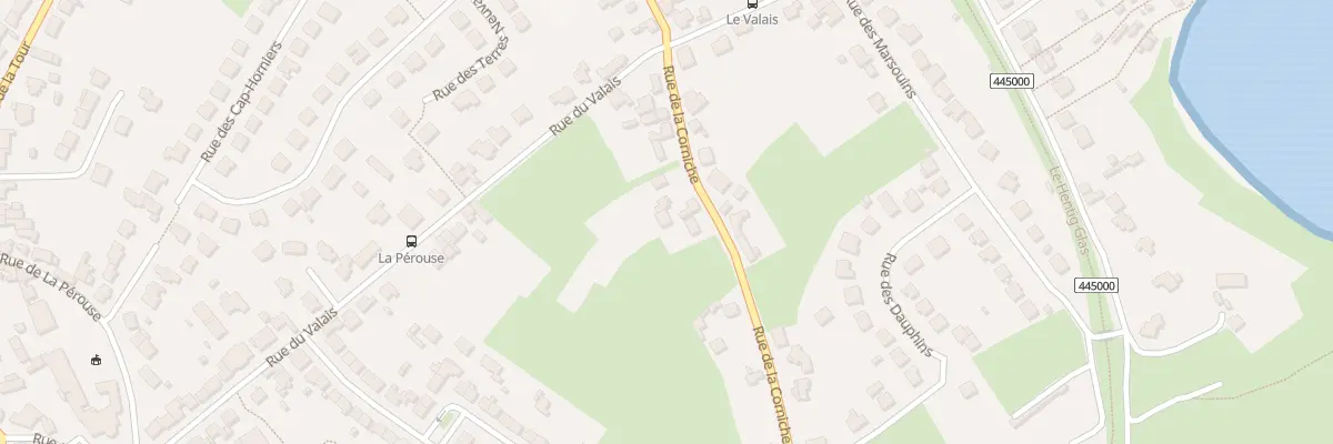 Plan du 147A Rue de la Corniche à Saint-Brieuc