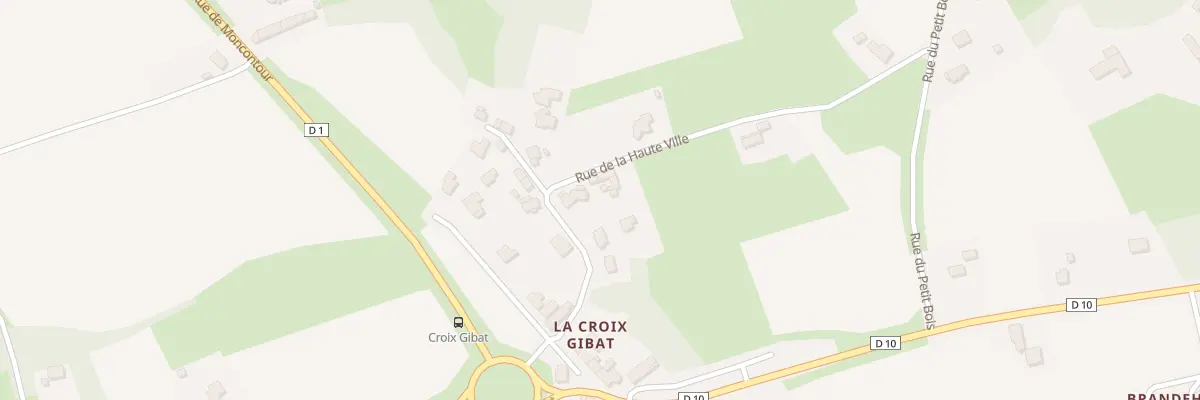Plan du 12 Rue de la Haute Ville à La Méaugon